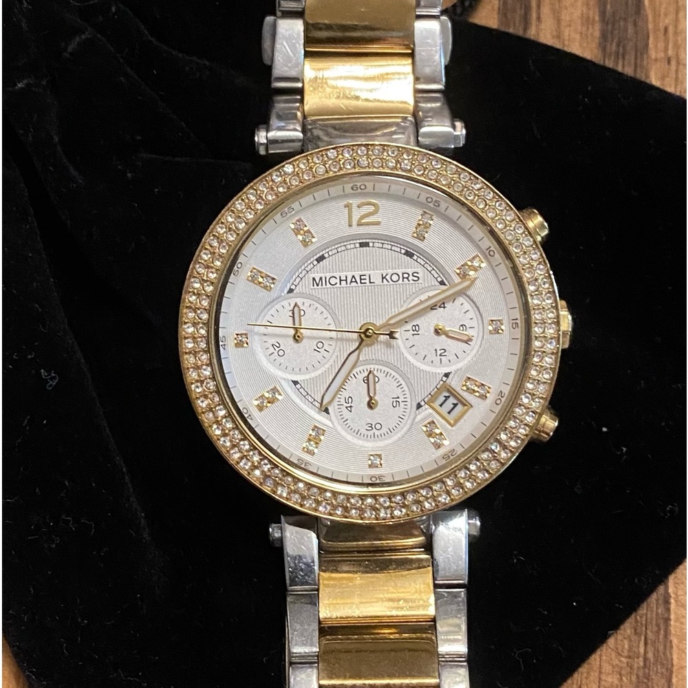 Michael Kors Two Tone Gold Watch
